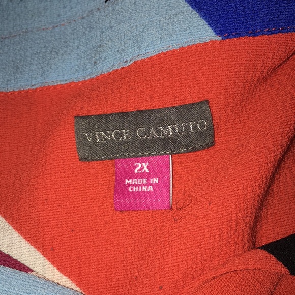 Vince Camuto Button Up Blouse Plus Size 2X - Picture 3 of 4